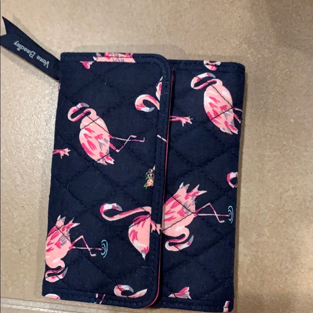 Vera Bradley flamingo wallet